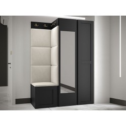 Miniaturbild von Garderobenschrank mit Sitzbank Terospito XXIV