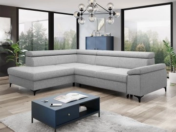 Ecksofa Lezirus mit Bettkasten und Schlaffunktion