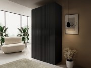 Kleiderschrank Sinenko 90 2D + 45 1D + Schrankaufsatz