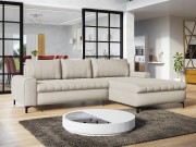 Ecksofa Novnia mit Bettkasten und Schlaffunktion