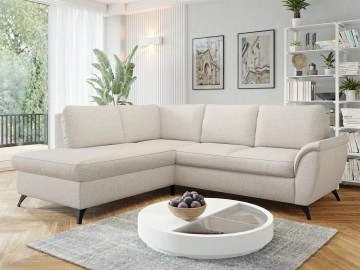 Ecksofa Tomestaro mit Bettkasten und Schlaffunktion