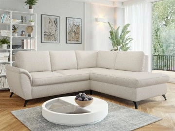 Ecksofa Tomestaro mit Bettkasten und Schlaffunktion