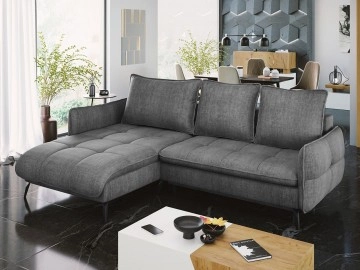 Ecksofa Luriso mit Bettkasten und Schlaffunktion