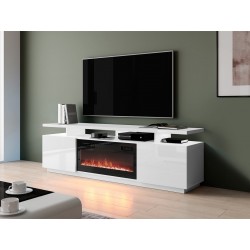 Miniaturbild von TV-Lowboard Aniceto mit Kamin