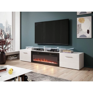 TV-Lowboard Kebuta EF mit Kamin