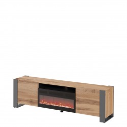 TV-Lowboard Empire mit Kamin