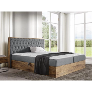 Boxspringbett mit zwei Bettkästen Madaris 6 (180x200)