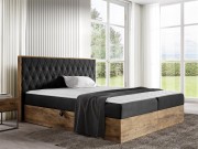 Boxspringbett mit zwei Bettkästen Madaris 6
