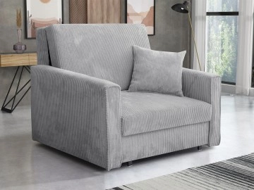 Sofa Clivia Bis Premium Cord I mit Schlaffunktion und Bettkasten