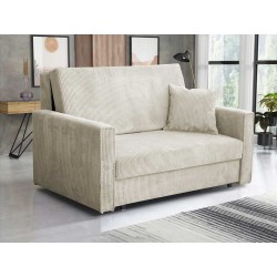 Sofa Clivia Bis Premium Cord II mit Schlaffunktion und Bettkasten