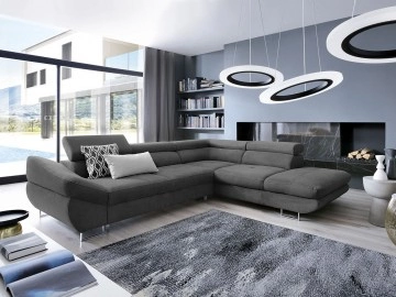 Ecksofa Rocky mit Bettkasten und Schlaffunktion
