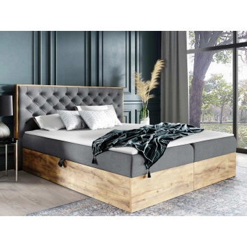Boxspringbett mit zwei Bettkästen Madaris 3 (180x200)
