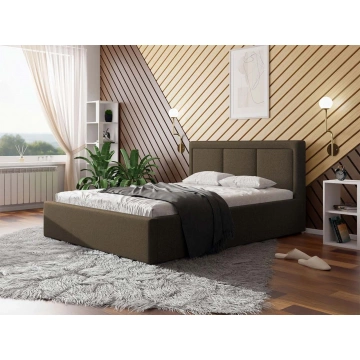 Polsterbett mit gerolltem Lattenrost Koay