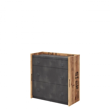 Kommode Fargo 3S FG06 mit 3 Schubladen
