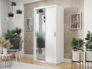 Schwebetürenschrank mit Spiegel Missisipi 100