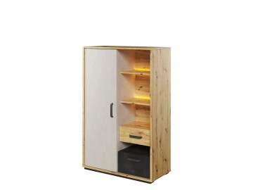 Highboard 1D2S Qubic QB05