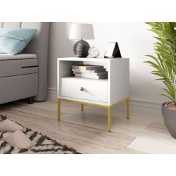 Nachttisch Tonkor Gold TS54