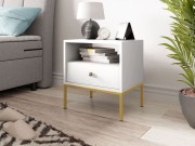 Nachttisch Tonkor Gold TS54