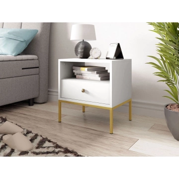 Nachttisch Tonkor Gold TS54