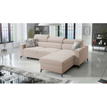 Ecksofa Ladneo I Mini mit Bettkasten und Schlaffunktion