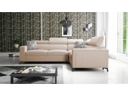 Ecksofa Ladneo II mit Bettkasten und Schlaffunktion