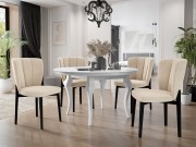 Essgruppe 08: Tisch Julia FI 100 + Stühle Frigene 11 (5-teilig)