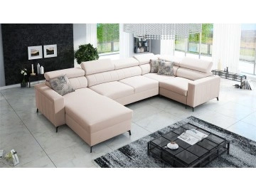 Wohnlandschaft Ladneo V Maxi mit zwei Bettkästen und Schlaffunktion