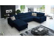 Wohnlandschaft Ladneo V Mini mit zwei Bettkästen und Schlaffunktion