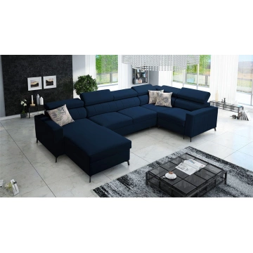 Wohnlandschaft Ladneo V Mini mit zwei Bettkästen und Schlaffunktion