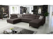 Wohnlandschaft Ladneo VI mit zwei Bettkästen und Schlaffunktion