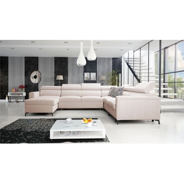 Wohnlandschaft Ladneo VII mit drei Bettkästen und Schlaffunktion