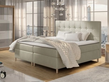 Boxspringbett mit Bettkasten Crete