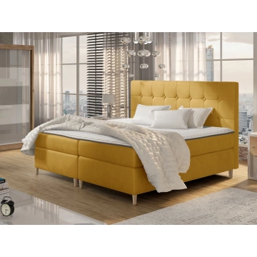 Boxspringbett mit Bettkasten Crete