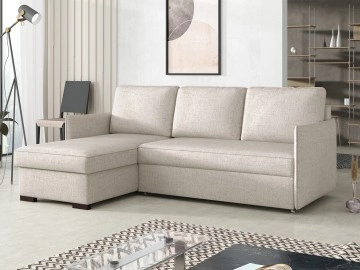Ecksofa Literpo mit Bettkasten und Schlaffunktion