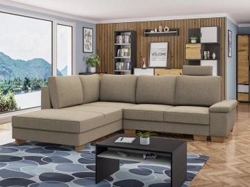 Ecksofa Lex 2 mit Bettkasten und Schlaffunktion