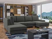 Wohnlandschaft Lex 3 U mit Bettkasten und Schlaffunktion