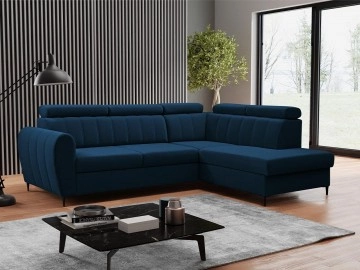 Ecksofa Patruzo L mit Bettkasten und Schlaffunktion