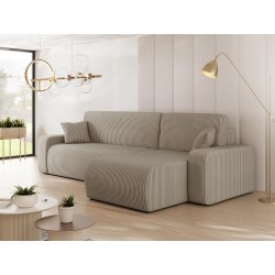 Ecksofa Easton L Cord mit Bettkasten und Schlaffunktion