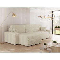 Ecksofa Easton L Cord mit Bettkasten und Schlaffunktion