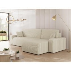 Ecksofa Easton L Cord mit Bettkasten und Schlaffunktion