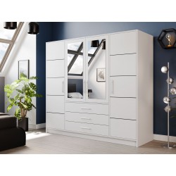 Miniaturbild von Kleiderschrank 4-türig Lily D4