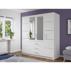 Miniaturbild von Kleiderschrank 4-türig Lily D4