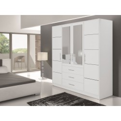 Miniaturbild von Kleiderschrank 4-türig Lily D4