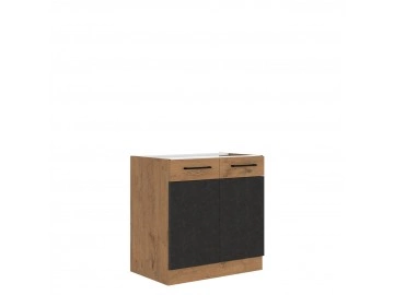 Unterschrank Woodline 80 D 2F BB