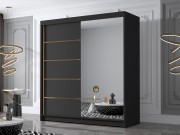 Kleiderschrank mit Spiegel Bretoka III