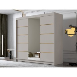 Miniaturbild von Kleiderschrank mit Spiegel Fezzart VI