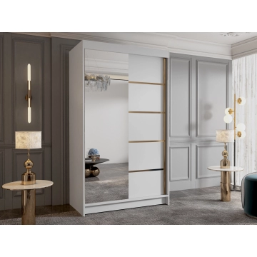 Kleiderschrank mit Spiegel Menny III