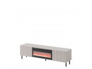 TV-Lowboard Lasiewa 2D 181 mit Kamin