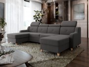 Ecksofa Oreloni U mit zwei Bettkästen und Schlaffunktion