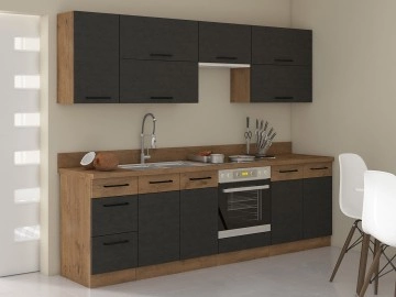 Küchenzeile Woodline II